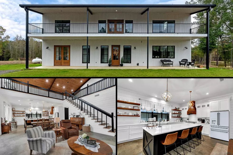 Gorgeous Barndominium on 70 Acres For Sale in Gladewater, Texas