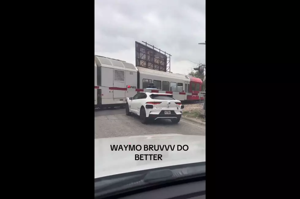 Terrifying Video Shows Robotaxi Stop Near Train Tracks in Austin